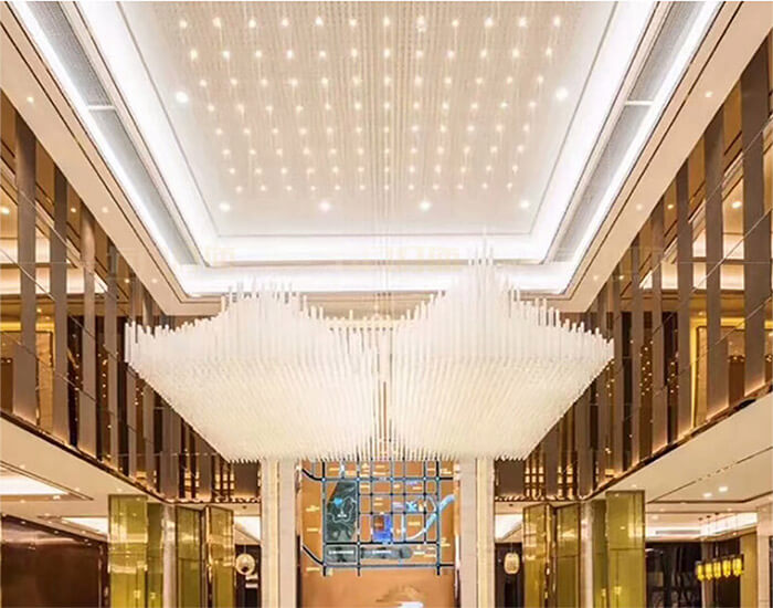 酒店多層吊燈非標定制，廠家直供
