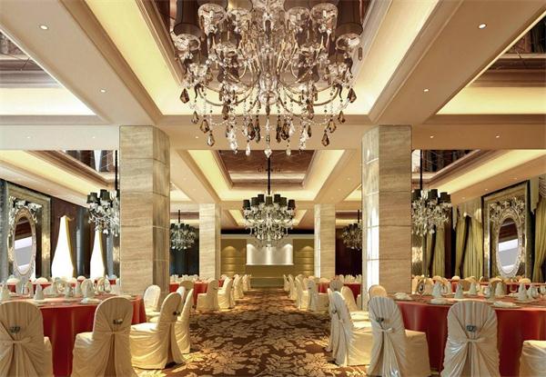 酒店宴會廳燈具照明設(shè)計廠家定制案例 價格合理 一站式安裝