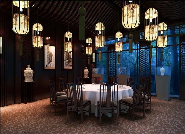 星級(jí)酒店餐廳包廂新中式吊燈定制效果圖 燈具廠(chǎng)家直供價(jià)格